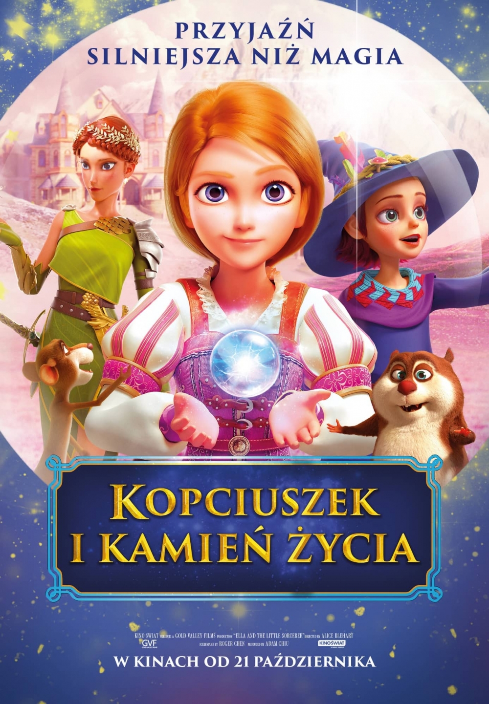 Kopciuszek i kamień życia – 2D dubbing