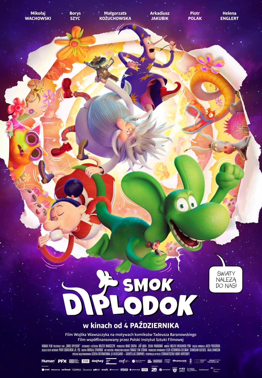 Smok Diplodok – 2D dubbing