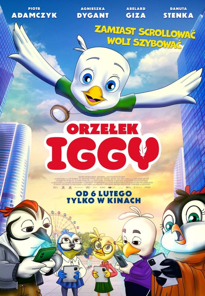 Orzełek Iggy – 2D dubbing